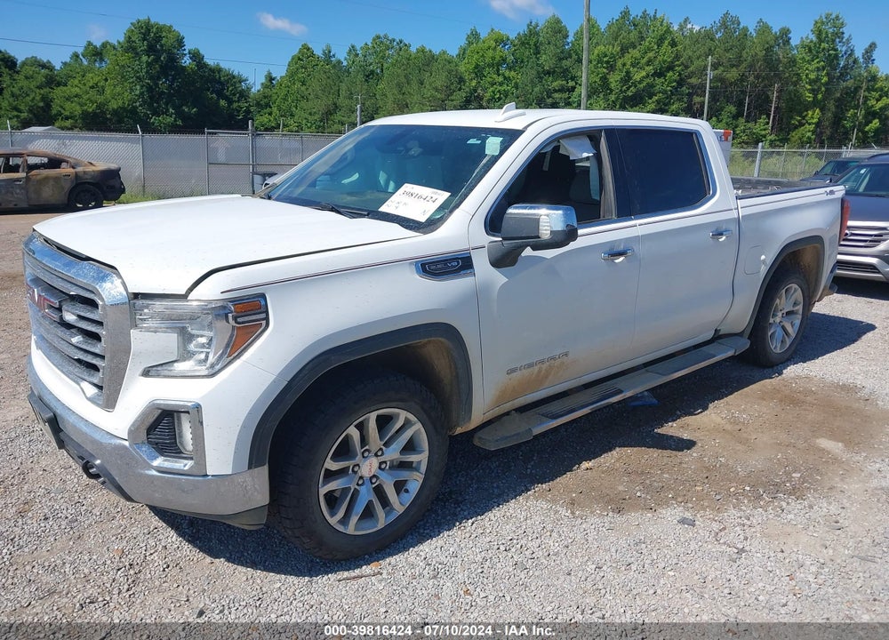 2021 GMC SIERRA 1500 4WD SHORT BOX SLT VIN: 3GTU9DED5MG432269