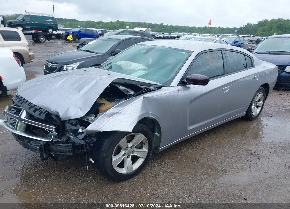 2013 DODGE CHARGER SE VIN: 2C3CDXBG9DH706202