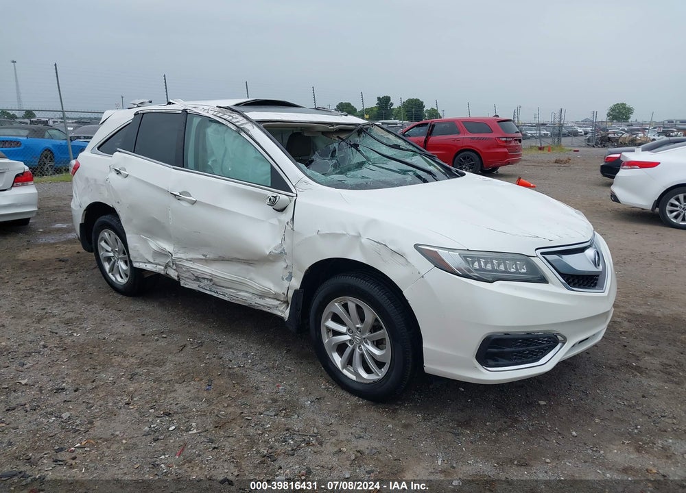 2016 ACURA RDX TECHNOLOGY   WATCH PLUS PACKAGES/TECHNOLOGY PACKAGE VIN: 5J8TB3H56GL014391