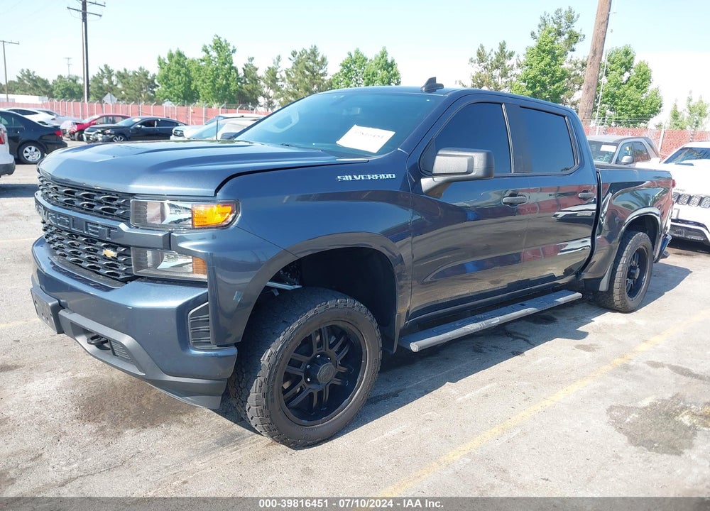 2021 CHEVROLET SILVERADO 1500 VIN: 1GCPWBEK8MZ443856