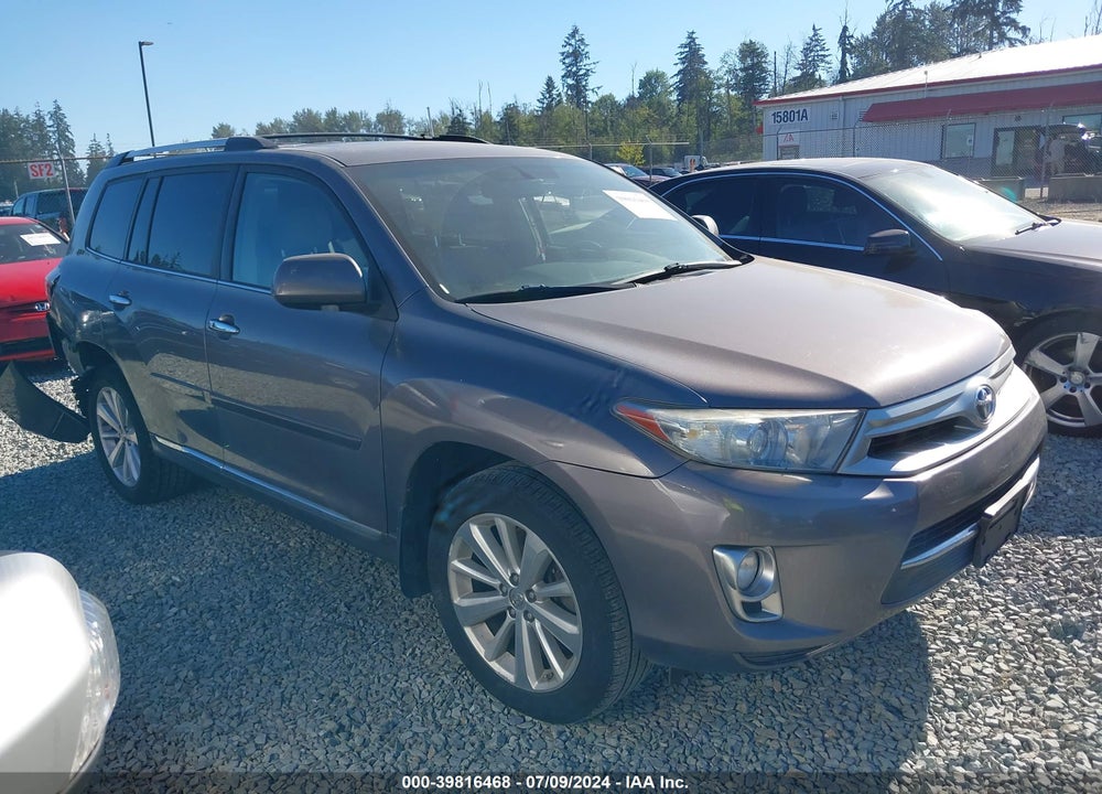 2012 TOYOTA HIGHLANDER HYBRID LIMITED V6 VIN: JTEDC3EH2C2010185