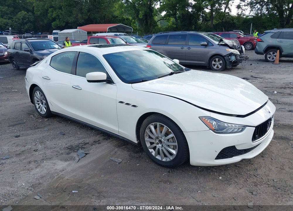 2014 MASERATI GHIBLI VIN: ZAM57XSA6E1089361