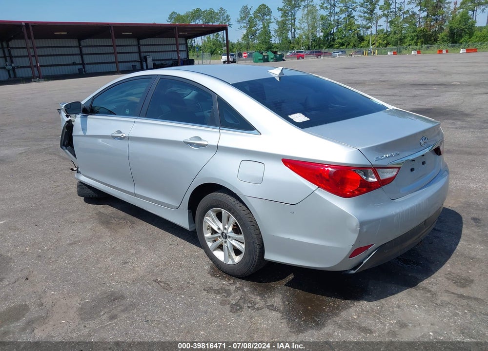 2014 HYUNDAI SONATA GLS VIN: 5NPEB4AC9EH922860