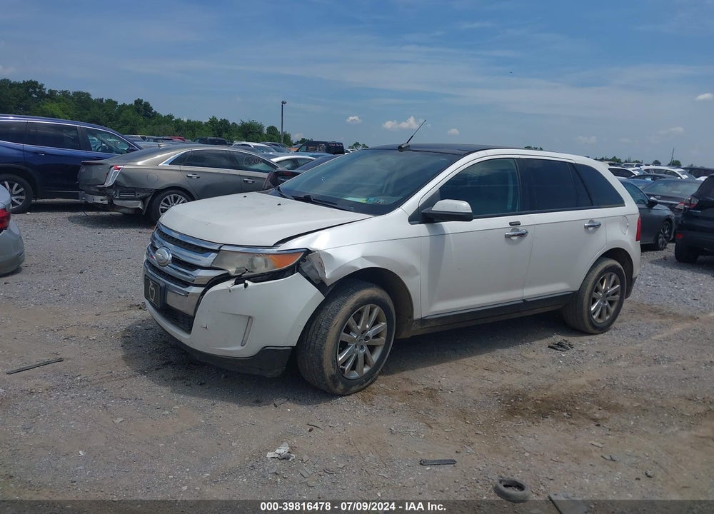 2011 FORD EDGE SEL VIN: 2FMDK4JC4BBB58317