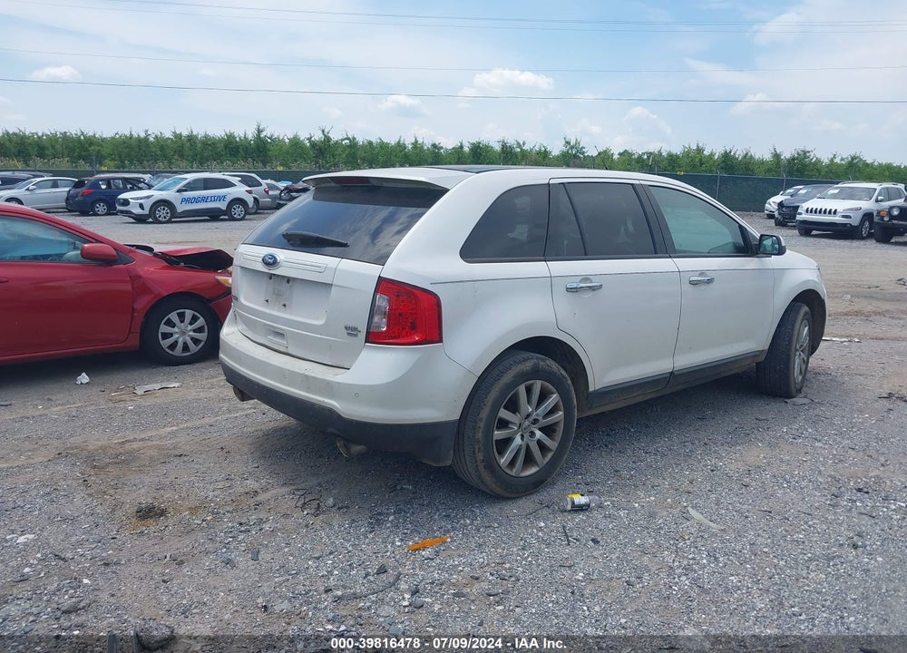 2011 FORD EDGE SEL VIN: 2FMDK4JC4BBB58317
