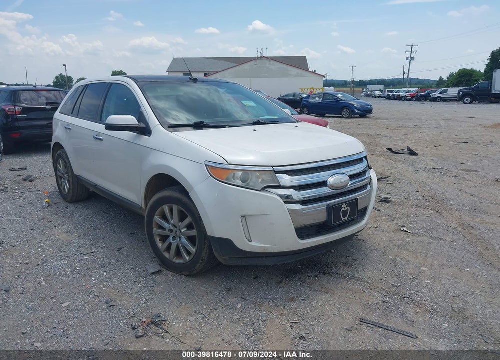 2011 FORD EDGE SEL VIN: 2FMDK4JC4BBB58317