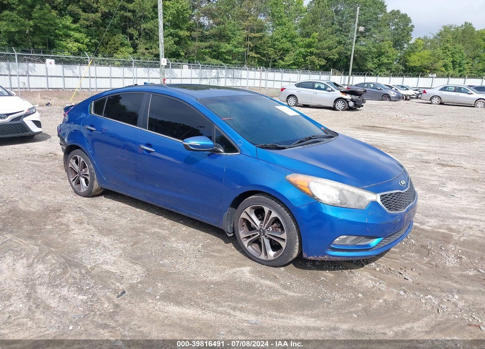 2014 KIA FORTE EX VIN: KNAFZ4A83E5102587