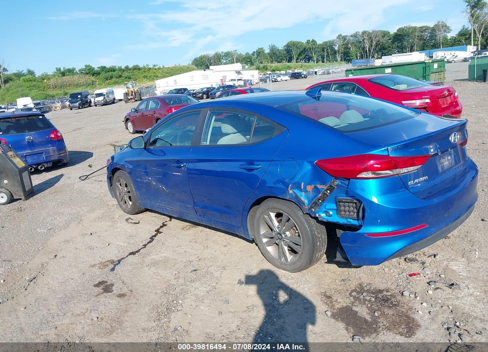 2018 HYUNDAI ELANTRA VALUE EDITION VIN: 5NPD84LF1JH332342