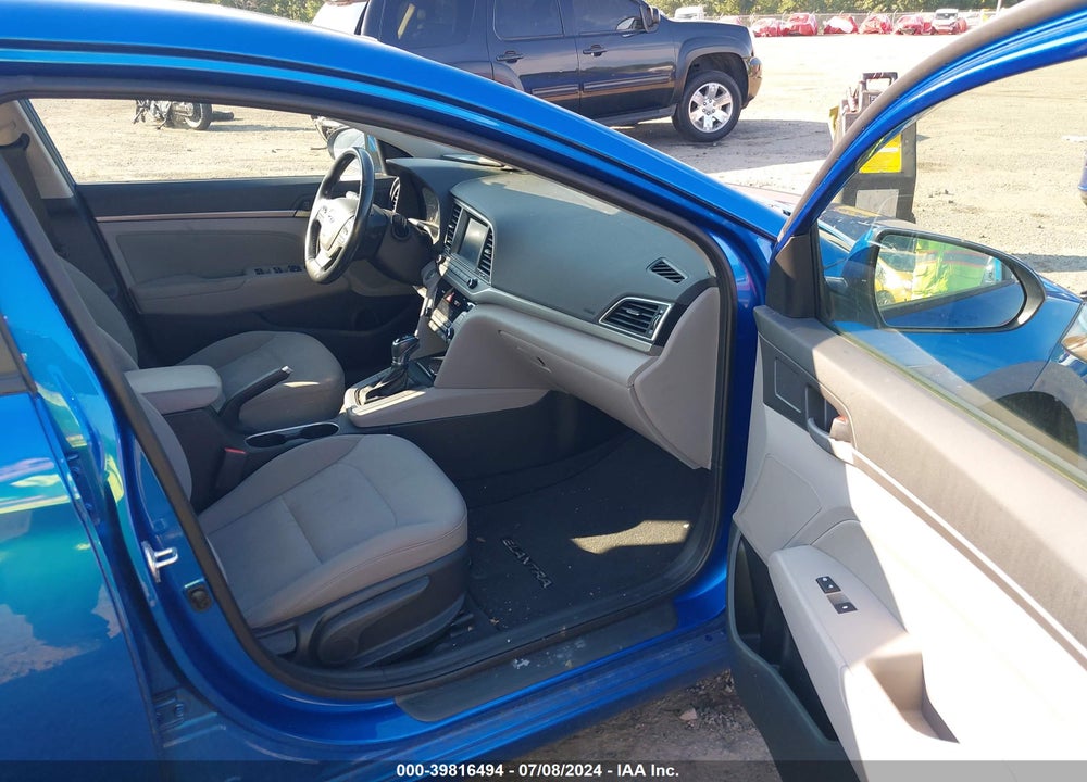 2018 HYUNDAI ELANTRA VALUE EDITION VIN: 5NPD84LF1JH332342