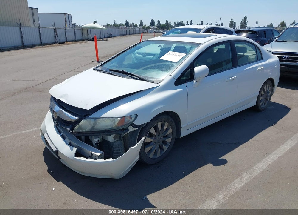 2010 HONDA CIVIC EX-L VIN: 19XFA1F91AE027817