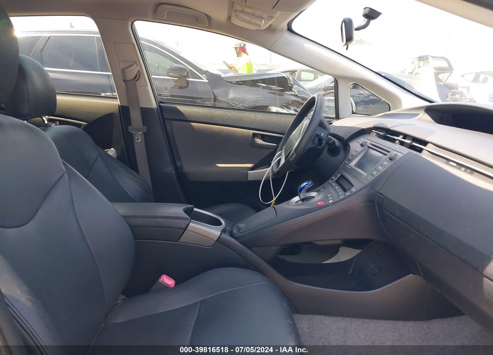 2013 TOYOTA PRIUS THREE VIN: JTDKN3DU7D0338624