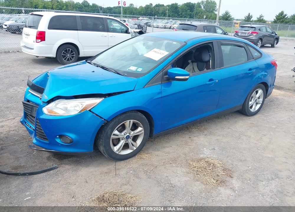 2014 FORD FOCUS SE VIN: 1FADP3F2XEL338508