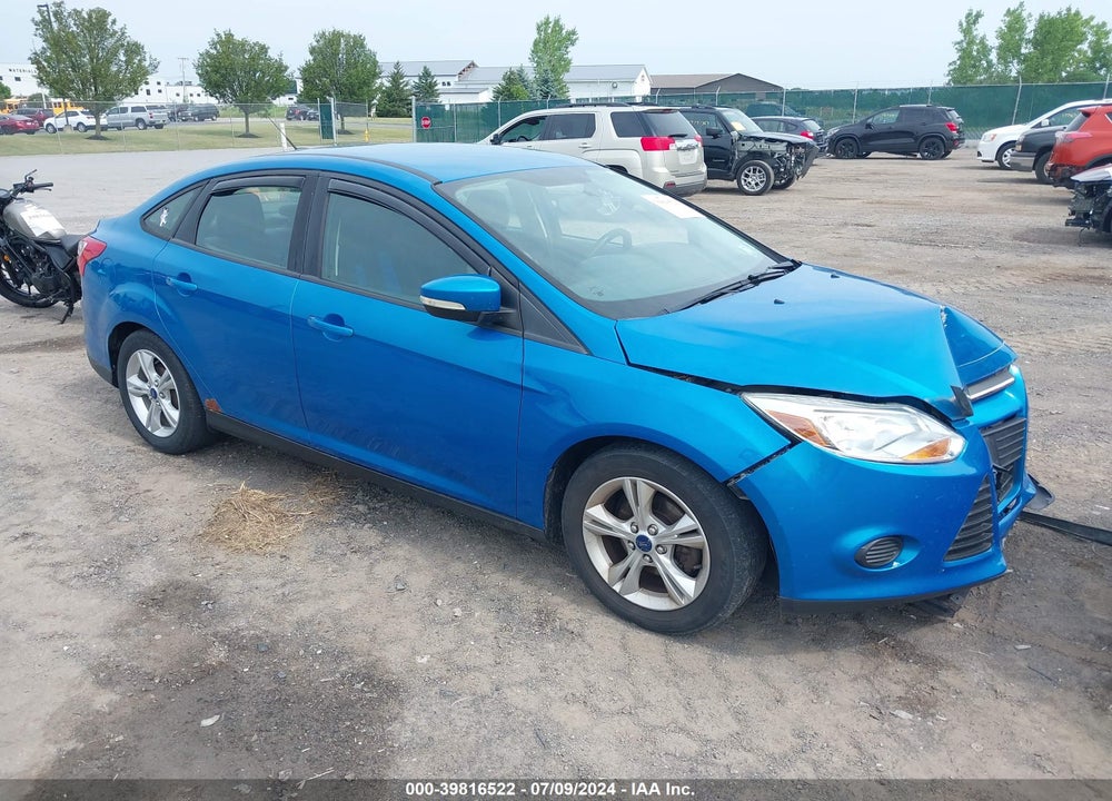 2014 FORD FOCUS SE VIN: 1FADP3F2XEL338508