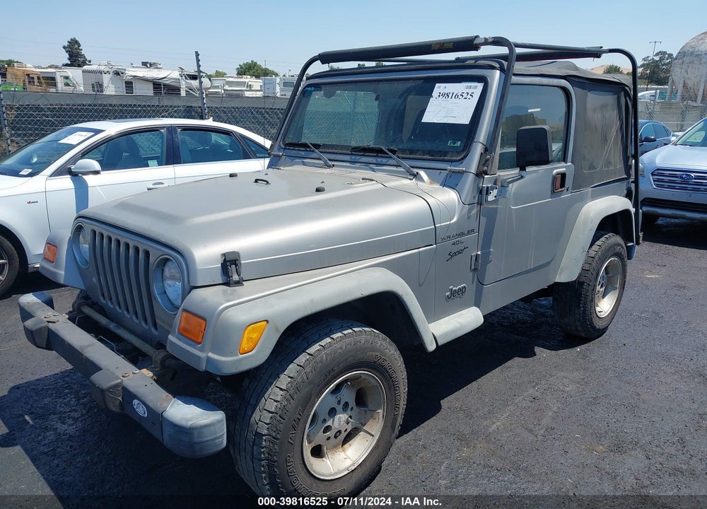 2001 JEEP WRANGLER SPORT VIN: 1J4FA49S11P323690