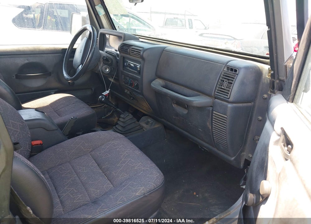 2001 JEEP WRANGLER SPORT VIN: 1J4FA49S11P323690