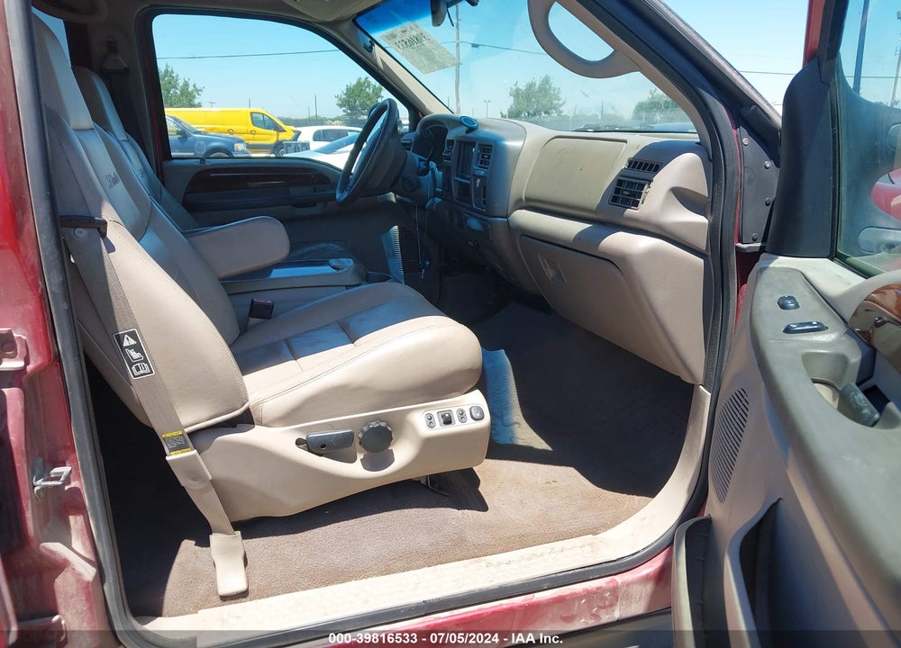 2002 FORD EXCURSION LIMITED VIN: 1FMSU43F82EA47797