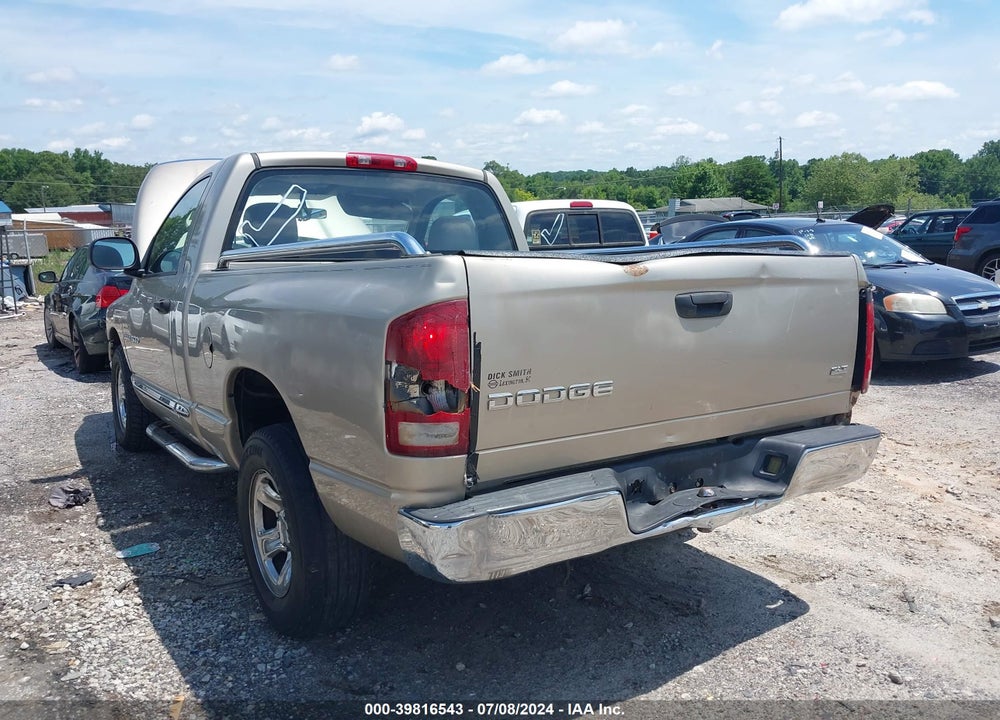 2004 DODGE RAM 1500 SLT/LARAMIE VIN: 1D7HA16D64J170112