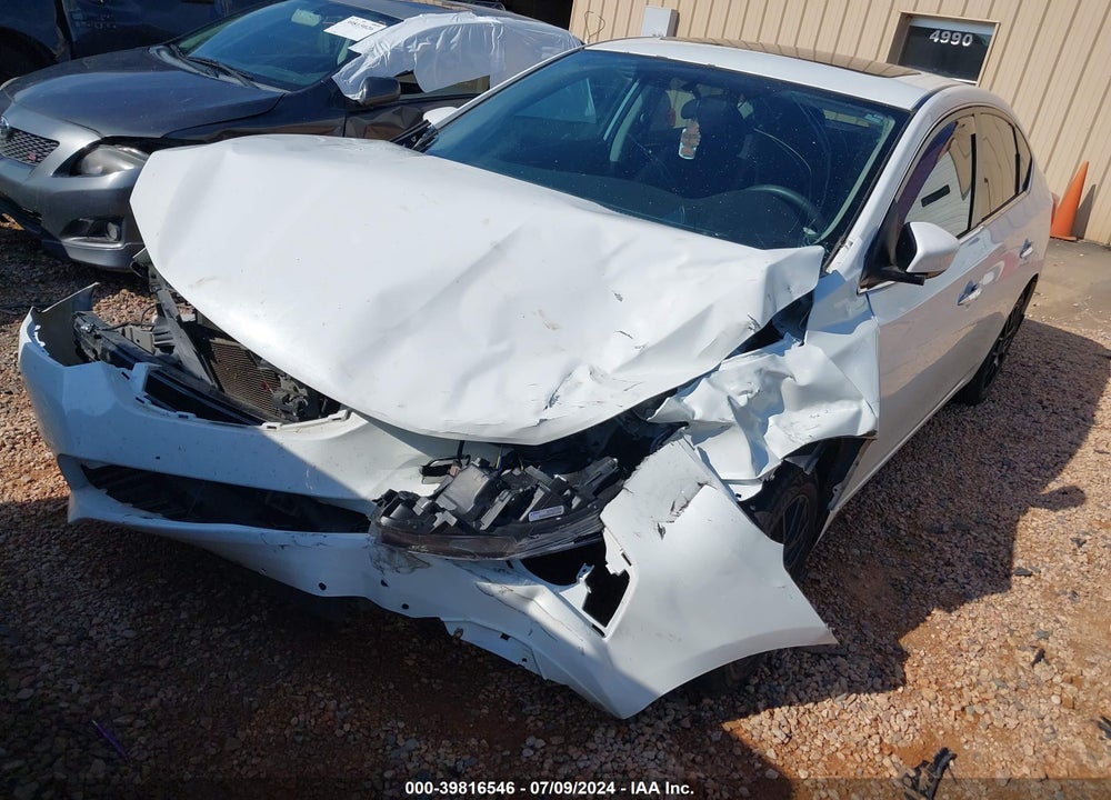 2017 NISSAN SENTRA SV VIN: 3N1AB7AP9HY221720