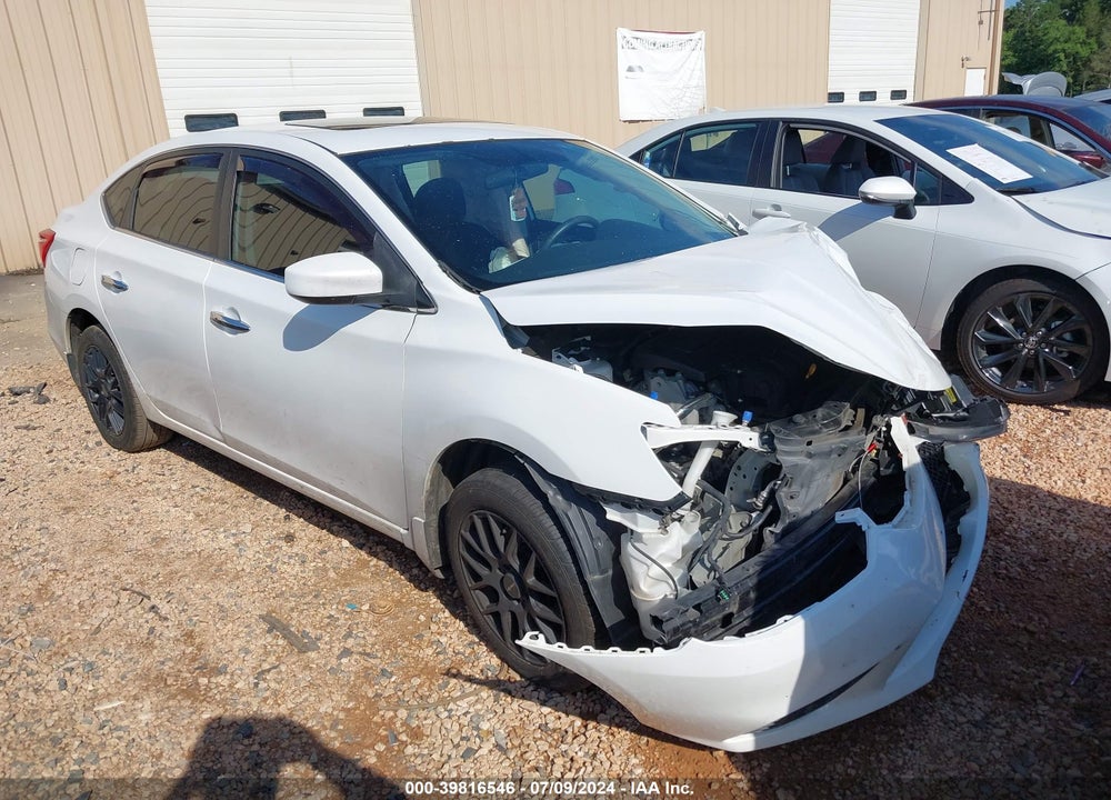 2017 NISSAN SENTRA SV VIN: 3N1AB7AP9HY221720
