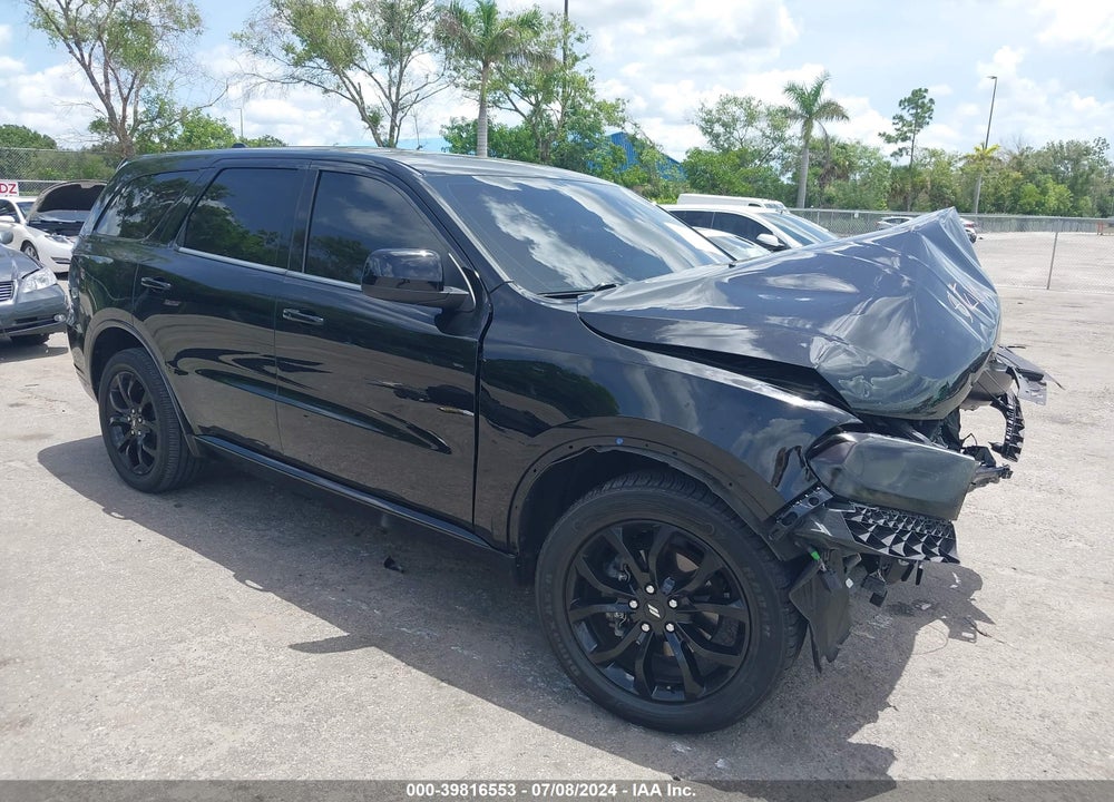 2020 DODGE DURANGO GT AWD VIN: 1C4RDJDG7LC330553
