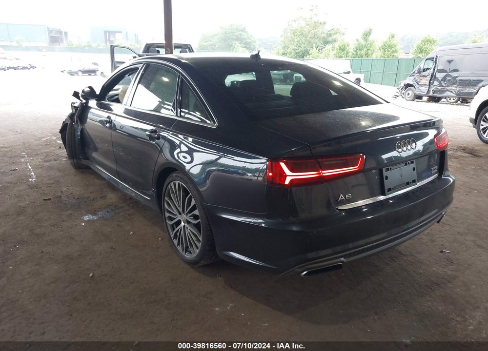 2016 AUDI A6 VIN: WAUJGAFC6GN177766