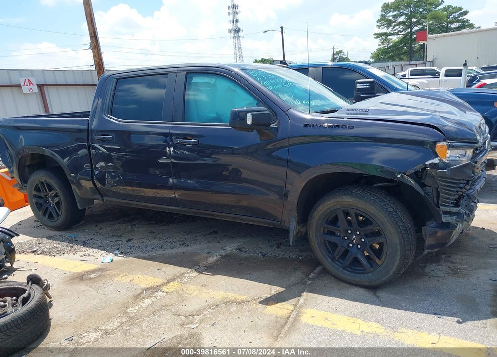 2022 CHEVROLET SILVERADO 1500 4WD SHORT BED RST VIN: 3GCUDEET5NG536709