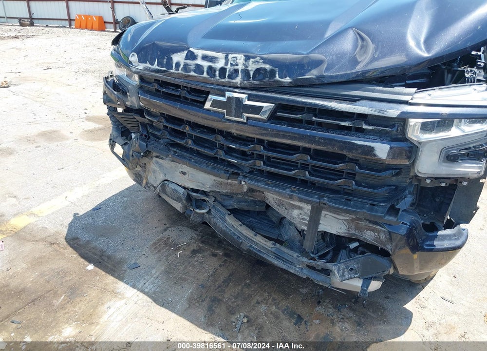 2022 CHEVROLET SILVERADO 1500 4WD SHORT BED RST VIN: 3GCUDEET5NG536709