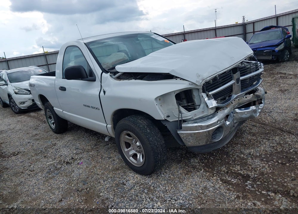 2007 DODGE RAM 1500 ST VIN: 1D7HA16K47J576781