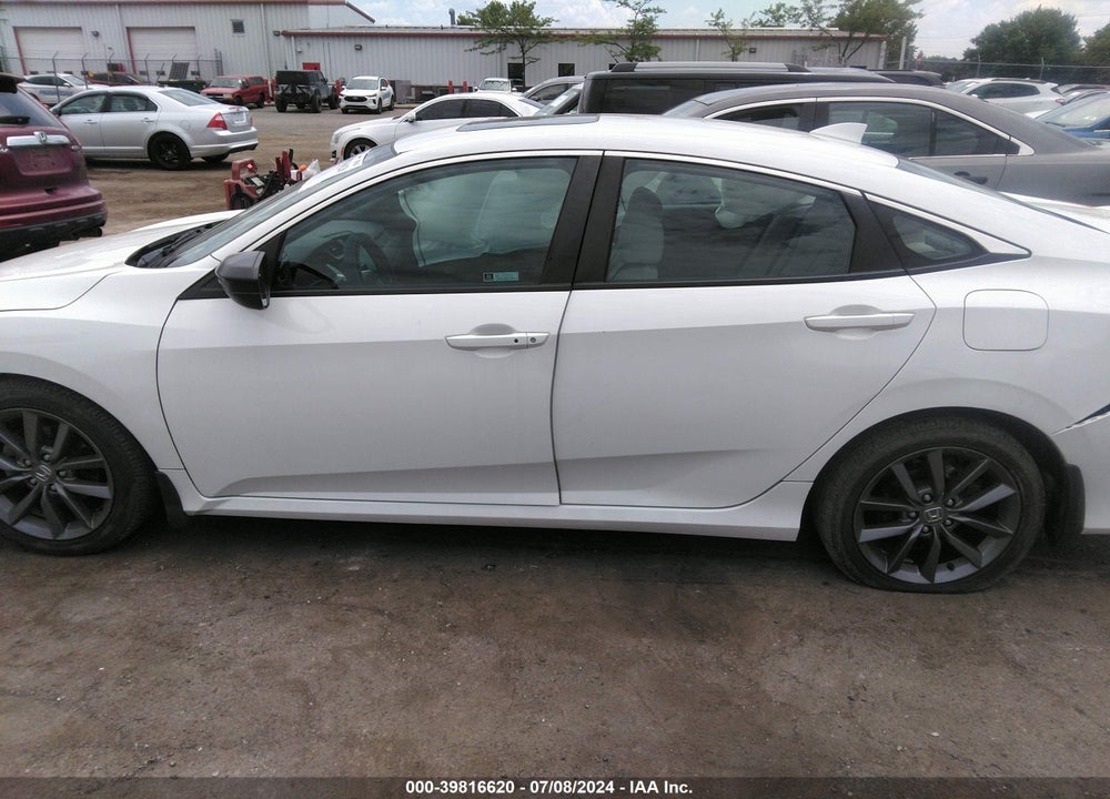 2021 HONDA CIVIC EX VIN: 2HGFC1F3XMH702595