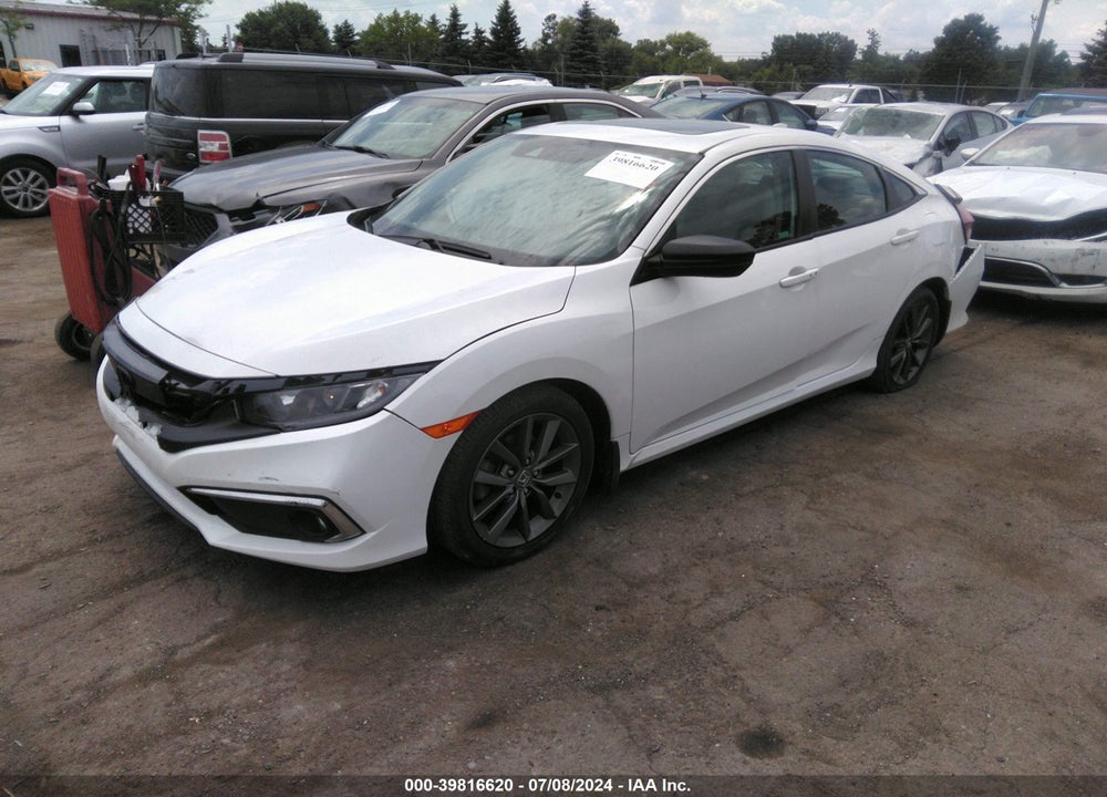2021 HONDA CIVIC EX VIN: 2HGFC1F3XMH702595
