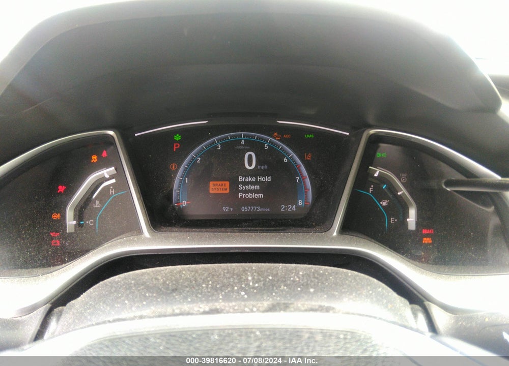 2021 HONDA CIVIC EX VIN: 2HGFC1F3XMH702595