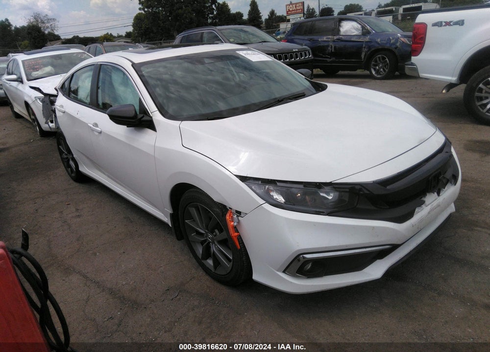 2021 HONDA CIVIC EX VIN: 2HGFC1F3XMH702595