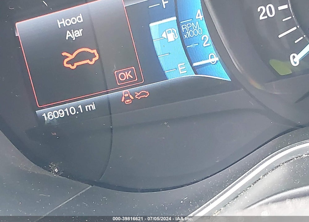 2014 FORD FUSION SE VIN: 3FA6P0H97ER134798