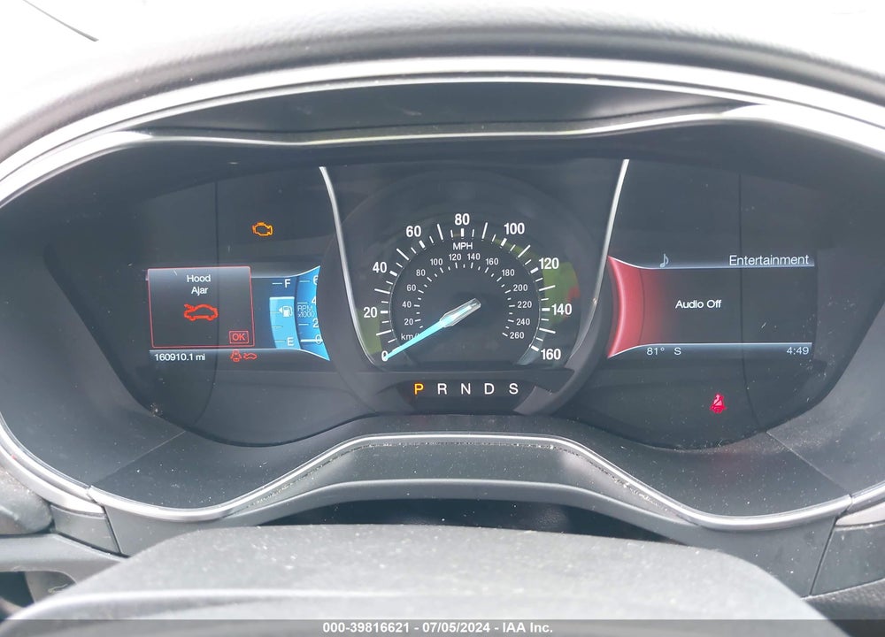 2014 FORD FUSION SE VIN: 3FA6P0H97ER134798