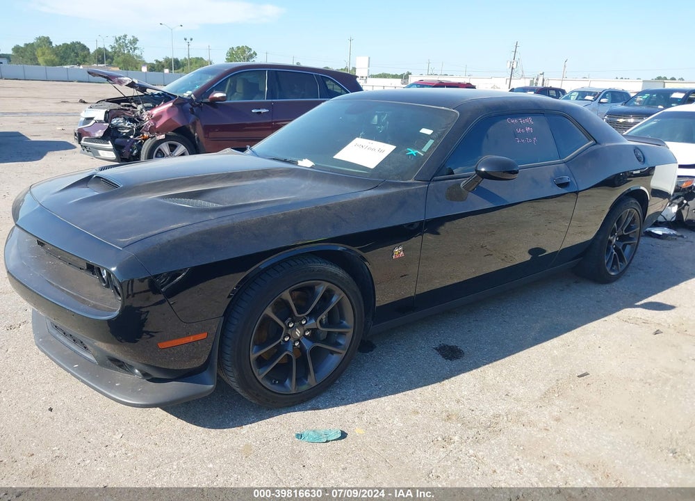 2022 DODGE CHALLENGER R/T SCAT PACK VIN: 2C3CDZFJ4NH255005