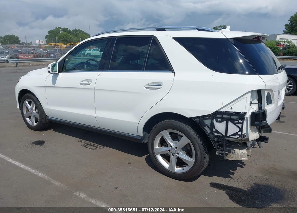2016 MERCEDES-BENZ GLE 350 4MATIC VIN: 4JGDA5HB0GA714048