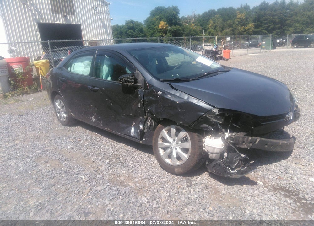 2015 TOYOTA COROLLA LE VIN: 2T1BURHE7FC238332