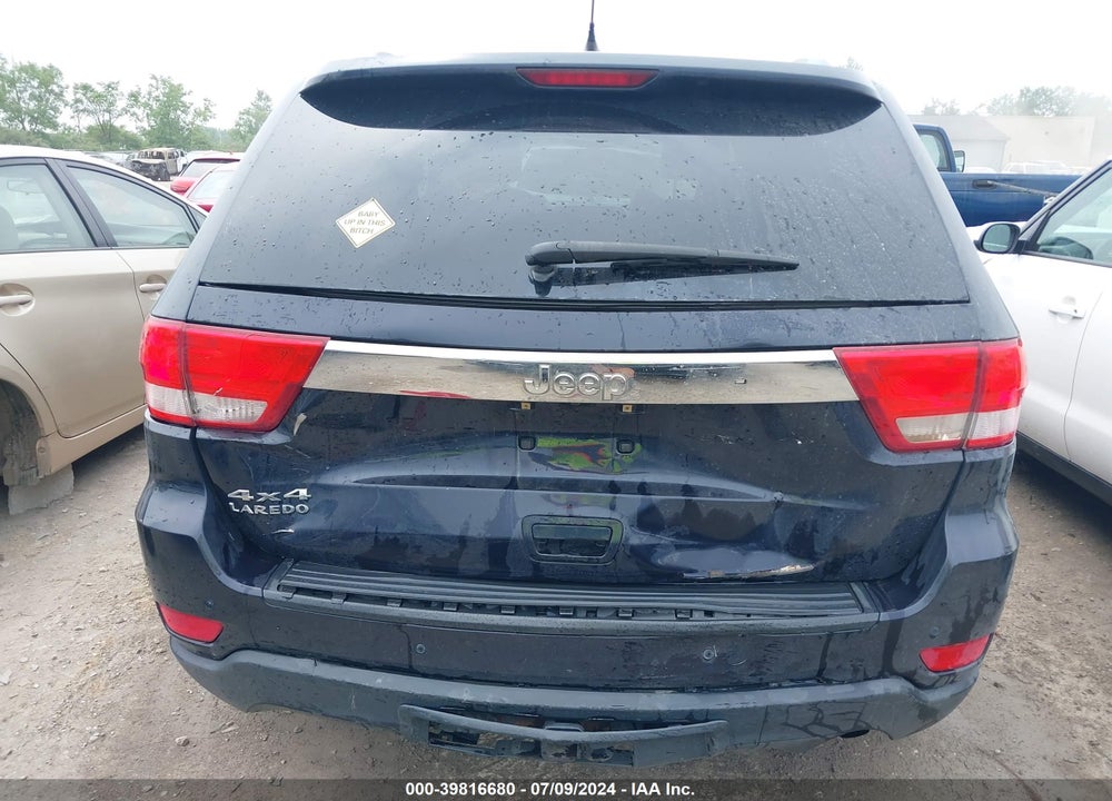 2011 JEEP GRAND CHEROKEE LAREDO VIN: 1J4RR4GG2BC570312