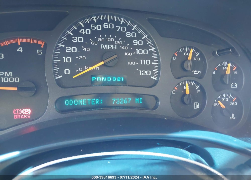 2003 CHEVROLET SILVERADO 1500HD LS VIN: 1GCGK13U03F217336