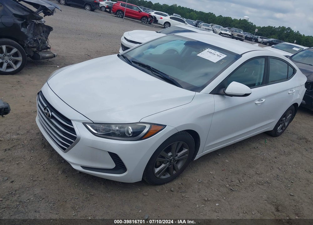 2017 HYUNDAI ELANTRA SE VIN: 5NPD84LF8HH117504