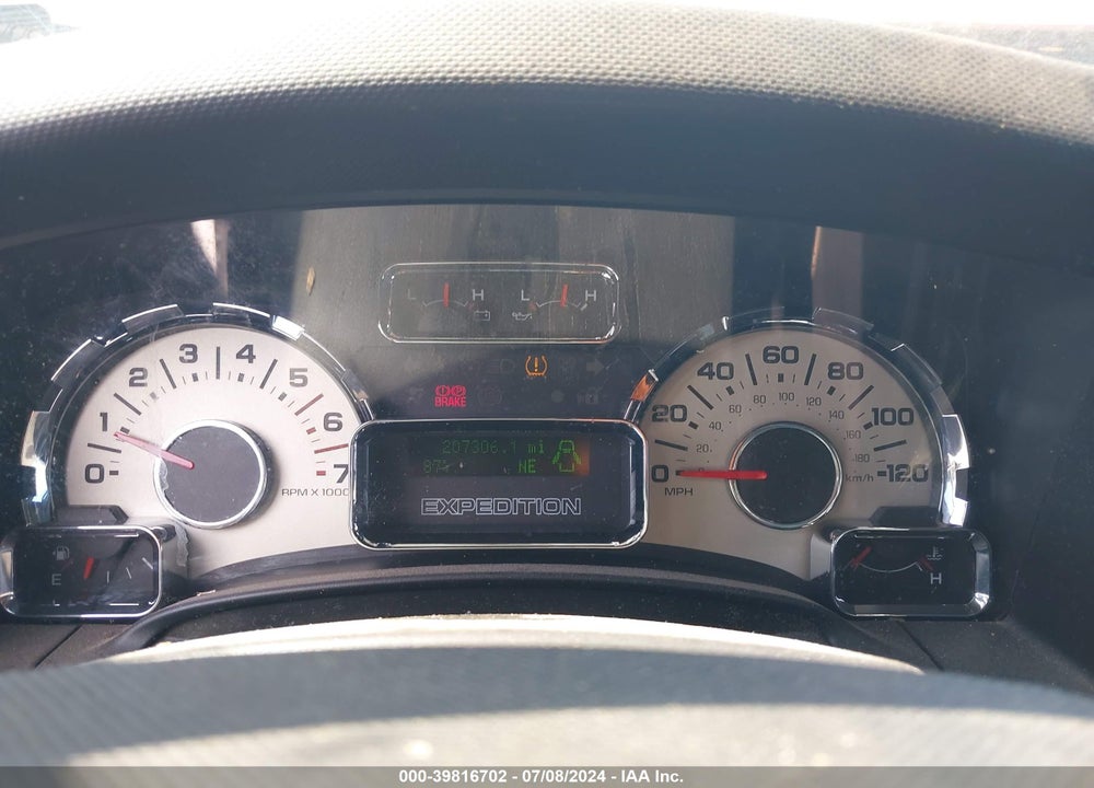 2007 FORD EXPEDITION EL XLT VIN: 1FMFK16567LA62925