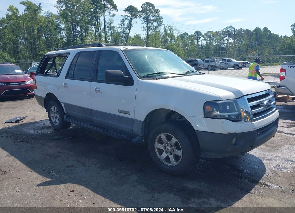 2007 FORD EXPEDITION EL XLT VIN: 1FMFK16567LA62925