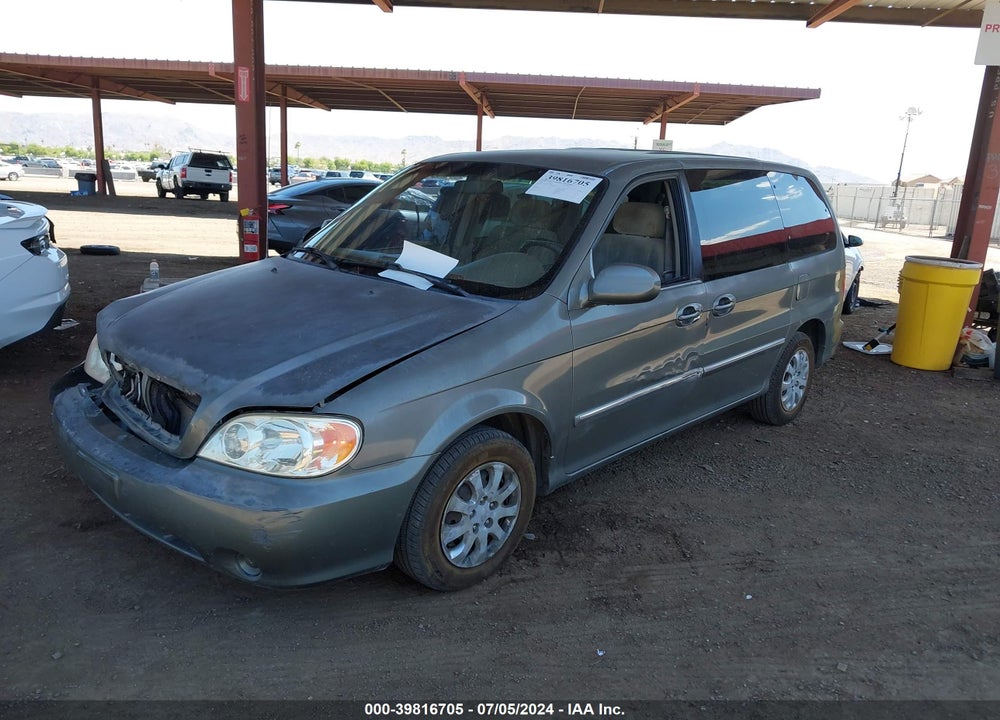 2005 KIA SEDONA EX/LX VIN: KNDUP132056756982