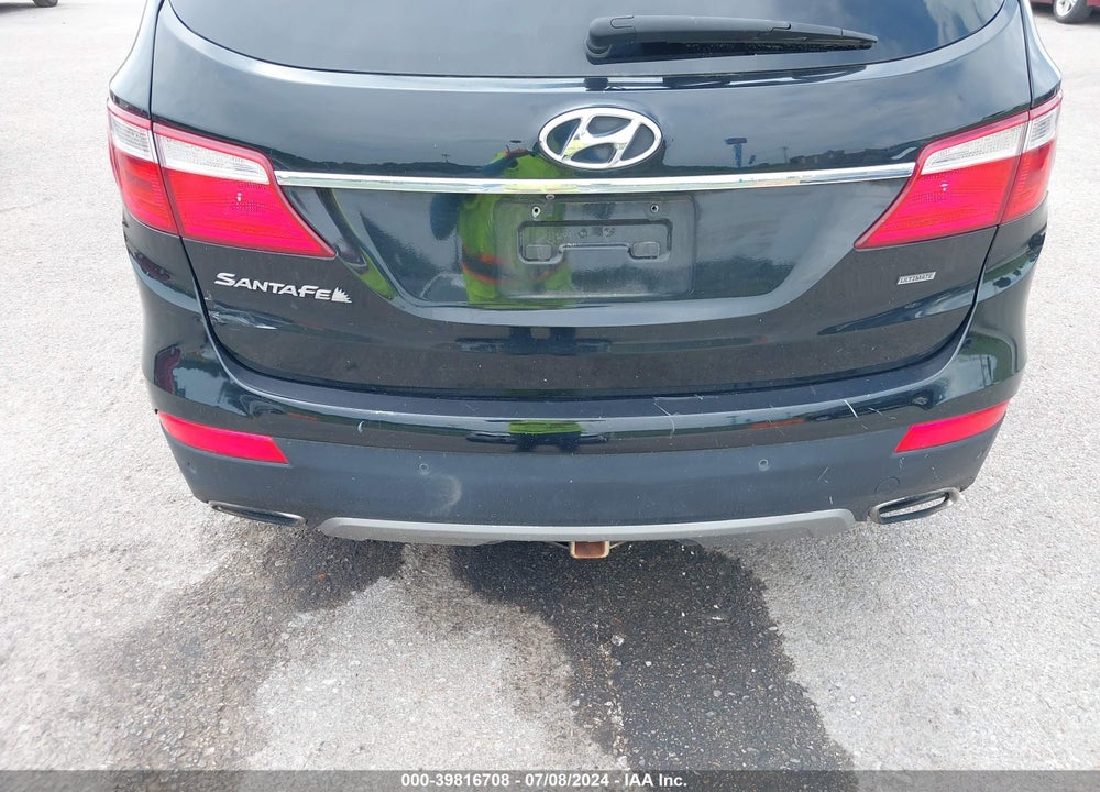 2014 HYUNDAI SANTA FE GLS VIN: KM8SR4HF8EU075622