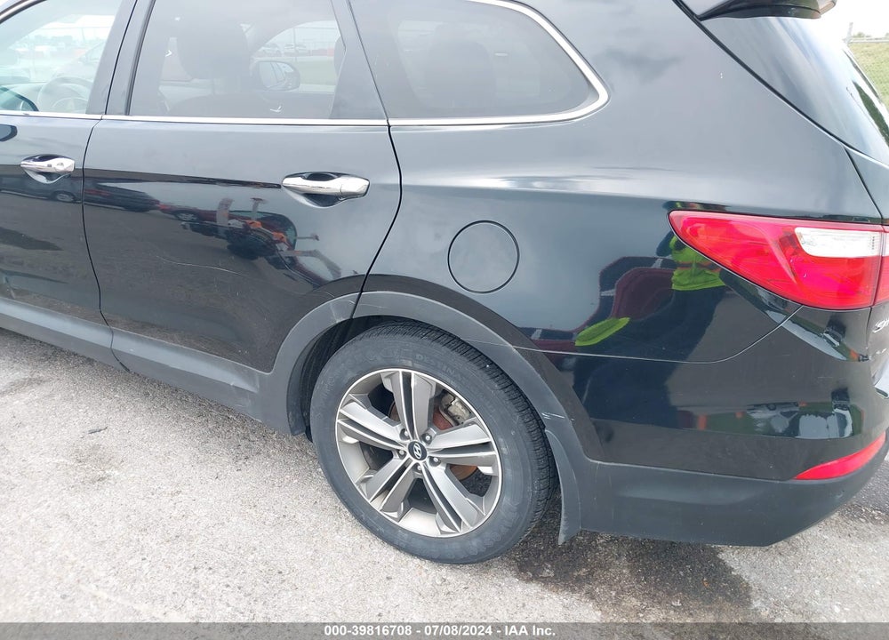 2014 HYUNDAI SANTA FE GLS VIN: KM8SR4HF8EU075622