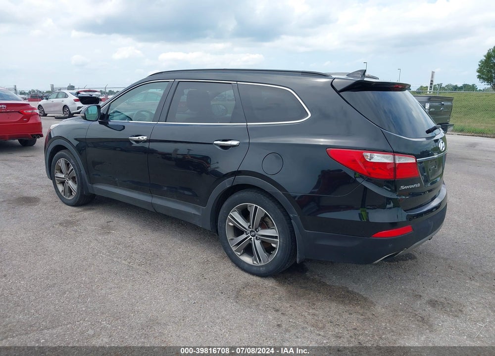 2014 HYUNDAI SANTA FE GLS VIN: KM8SR4HF8EU075622