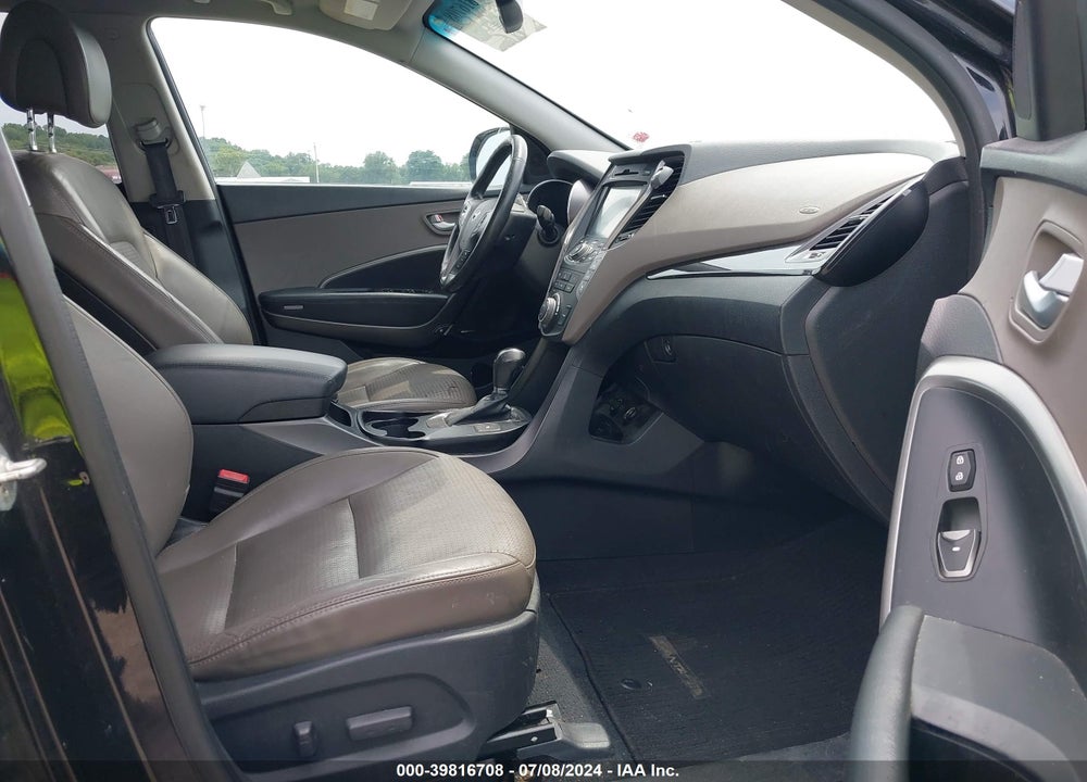 2014 HYUNDAI SANTA FE GLS VIN: KM8SR4HF8EU075622