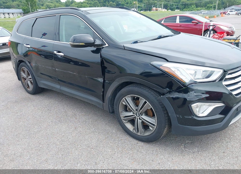 2014 HYUNDAI SANTA FE GLS VIN: KM8SR4HF8EU075622