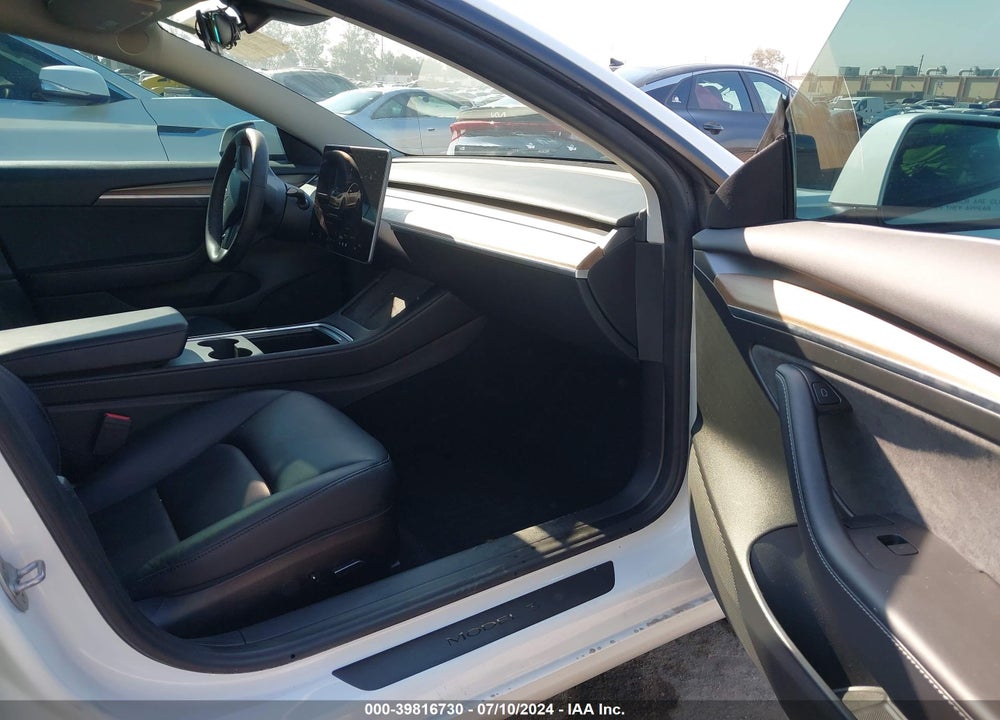2022 TESLA MODEL 3 LONG RANGE DUAL MOTOR ALL-WHEEL DRIVE VIN: 5YJ3E1EB7NF351317