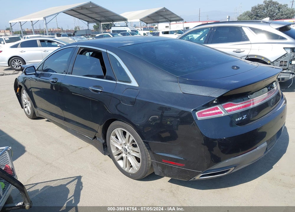 2014 LINCOLN MKZ VIN: 3LN6L2GK4ER806740